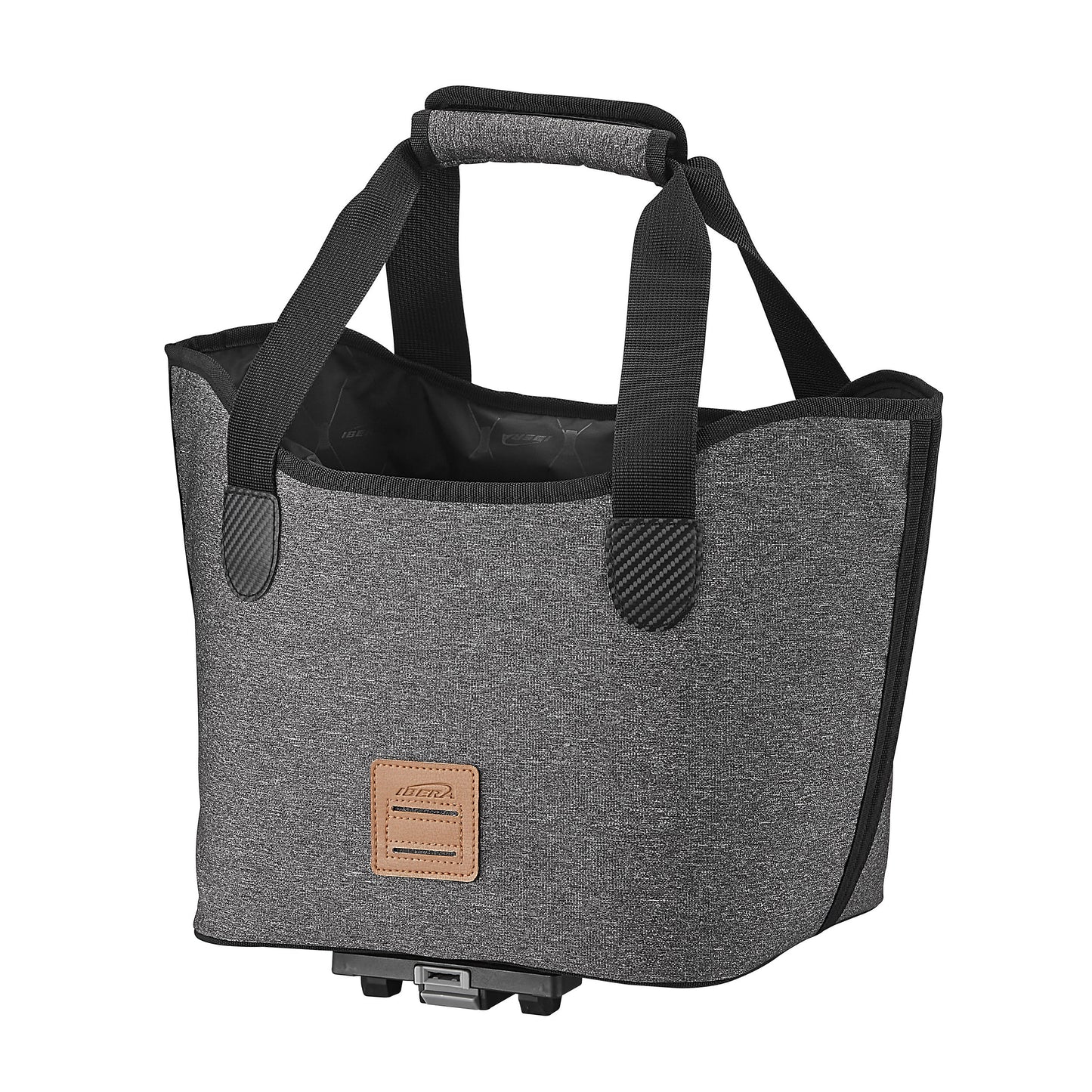 Panier-sac arrière Ibera Shopping gris 17L pour MIK