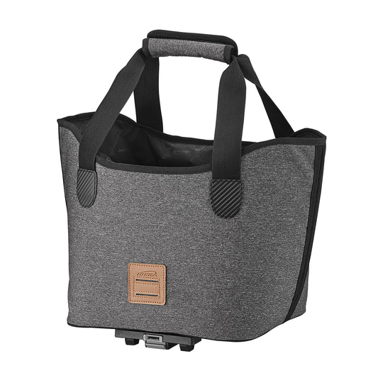 Ibera Shopping 17L Grey Rear Basket Bag for MIK