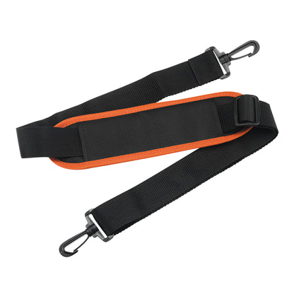 Sacoche de cintre-guidon vélo Ibera bag noir liseret orange fixation clip 32x22x23cm / 7l