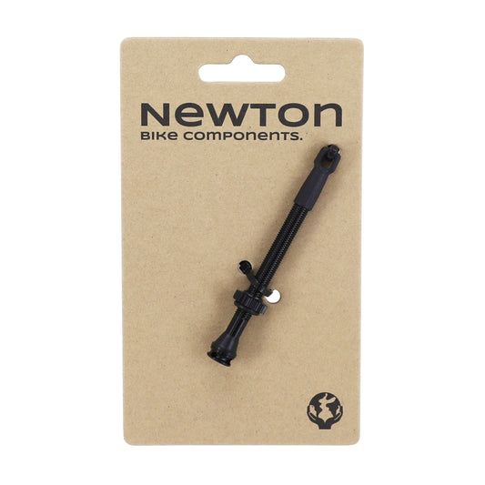 Valve tubeless Presta Newton noire 60 mm 4 trous