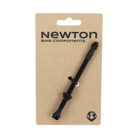 Valve tubeless Presta Newton noire 87 mm 4 trous