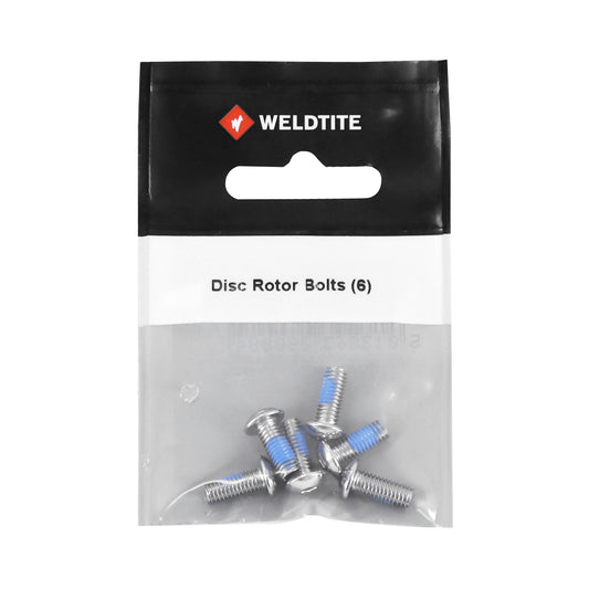 Vis pour disque de frein 6 trous Weldtite sachet de 6 pcs