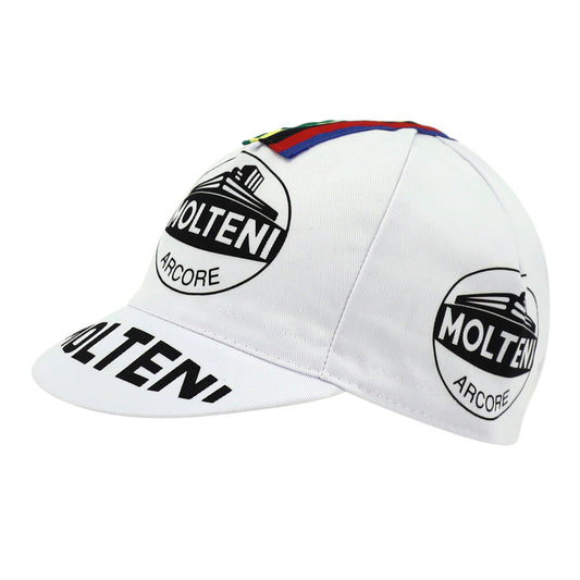 Vintage Molteni World Champion cycling cap white Gist