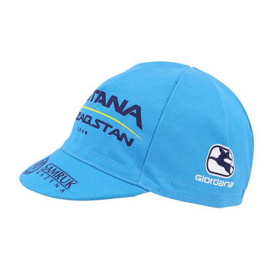 Casquette vélo équipe pro astana bleu clair Gist