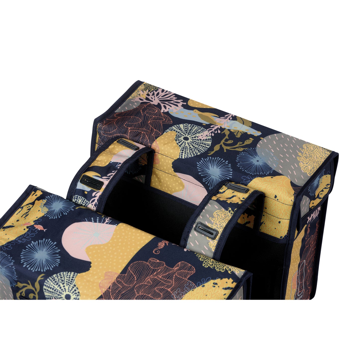 Basil Mara XL 35L Multicolor Double Pannier 43x14x36cm