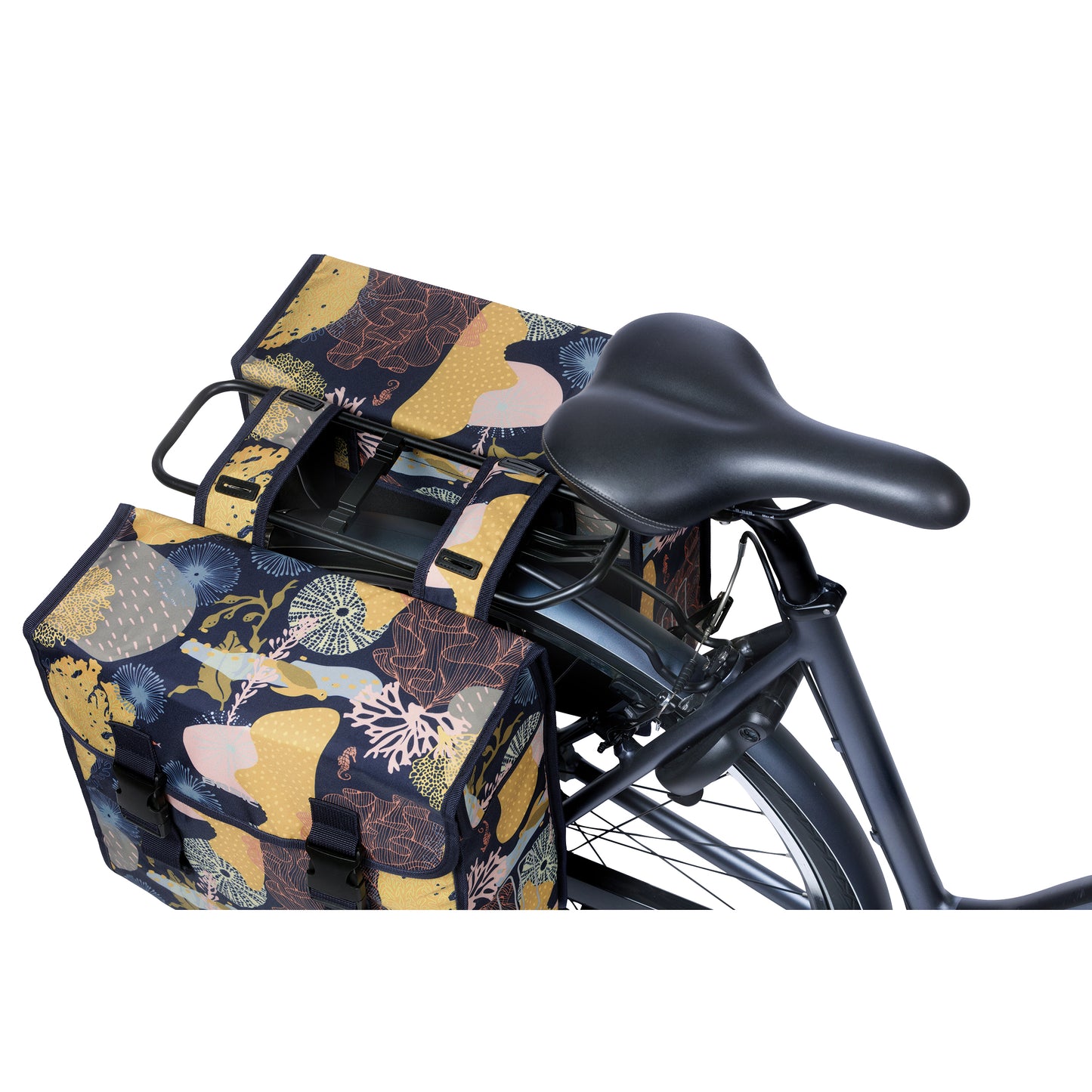 Basil Mara XL 35L Multicolor Double Pannier 43x14x36cm
