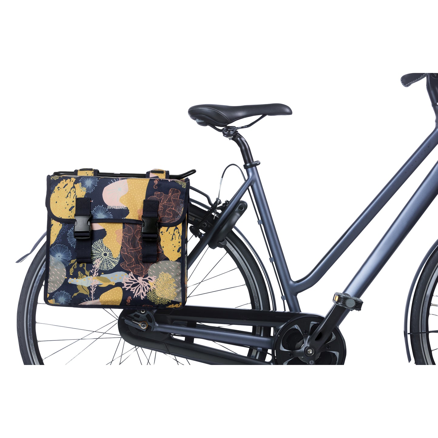 Basil Mara XL 35L Multicolor Double Pannier 43x14x36cm