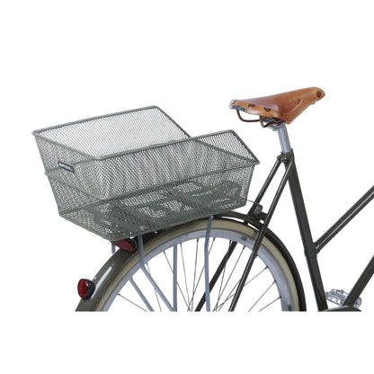 Panier arrière acier Basil Cento vert olive