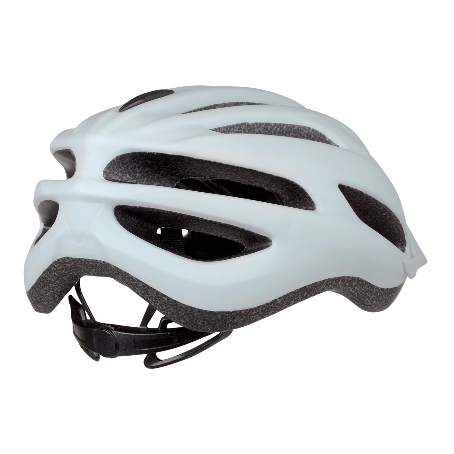 Polisport Adult City Bike Helmet Sport Flow In-Mold Matte White with White Visor