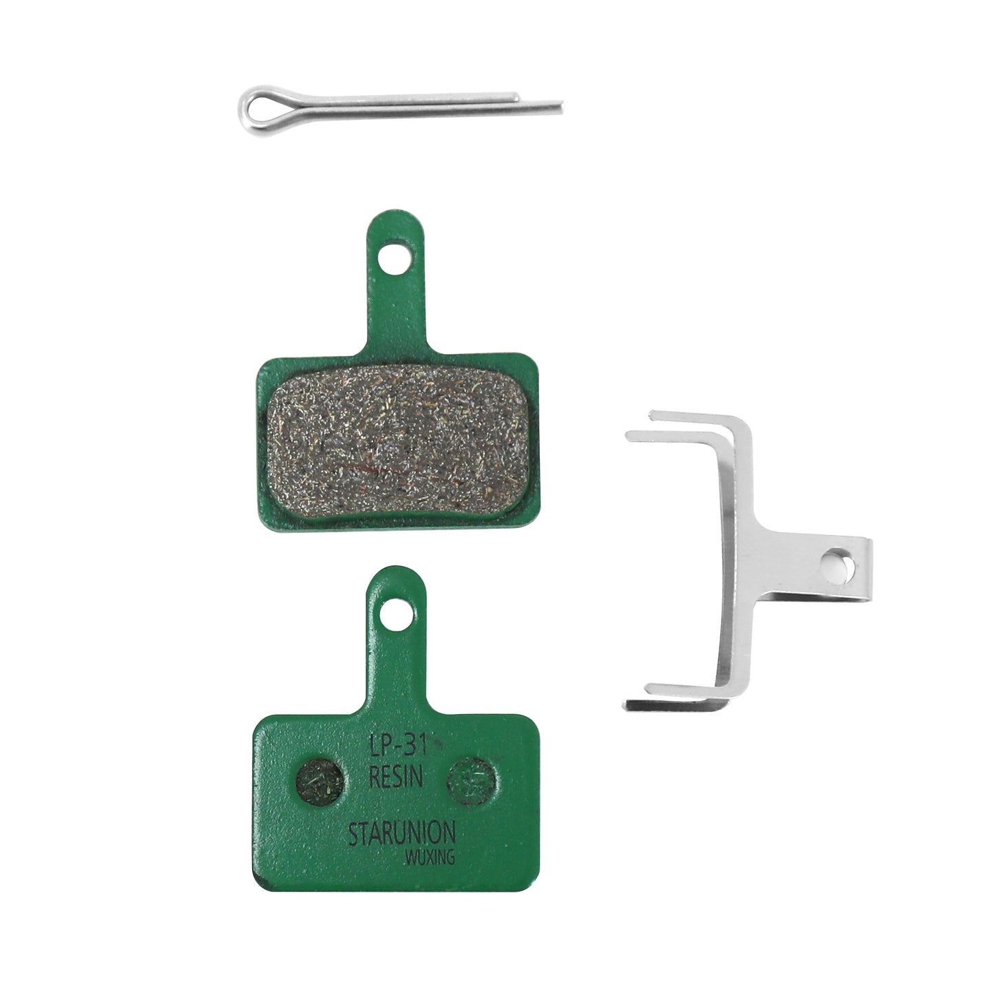 Plaquettes frein VTT PCP résine pour Star 2 pistons