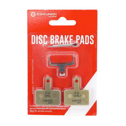 PCP metallic MTB brake pads for Star 2 pistons