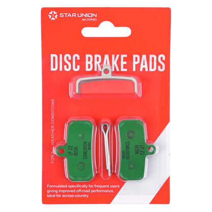 Plaquettes frein VTT PCP résine pour Star 4 pistons