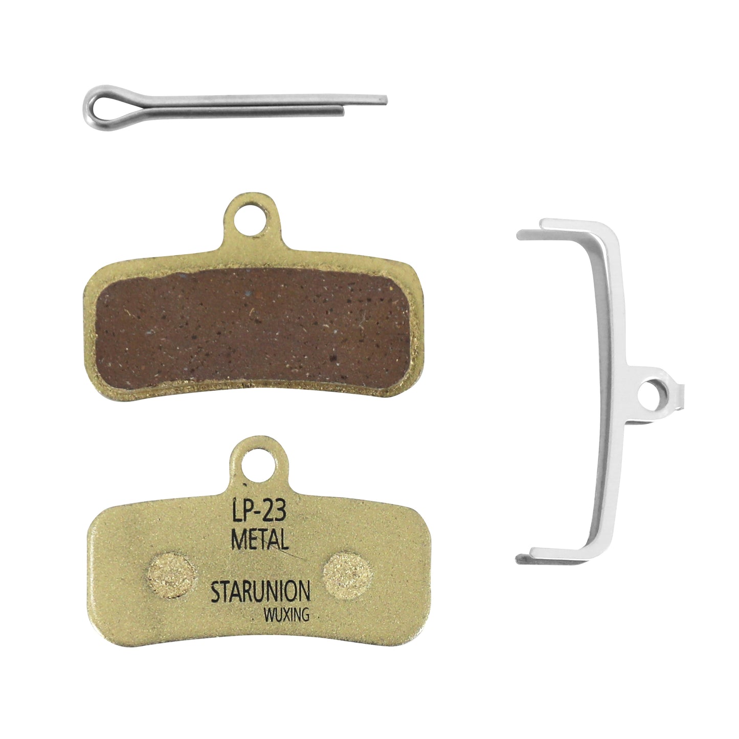 Plaquettes frein VTT PCP métal pour Star 4 pistons