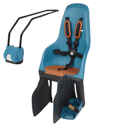 Siège enfant arrière Polisport Minia cadre bleu Neptune