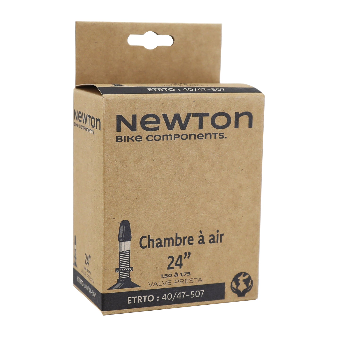 Bicycle Inner Tube 24 x 1.50-1.75 Newton Presta Valve