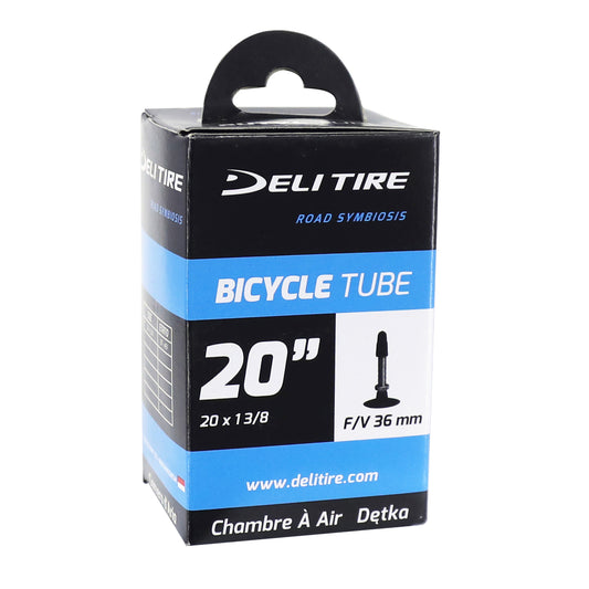 Chambre à air vélo 20 x 1 3-8 - 500a Deli valve presta 36mm