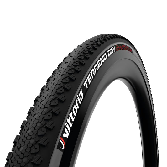 Tire Gravel 700 X 45 Vittoria Terreno Dry Graphene 2.0 Black Tubeless Ready TL (40-622)