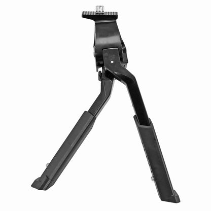 Newton Black Double Central Bike Kickstand for 24" to 29" Bikes - Max 40kg Support