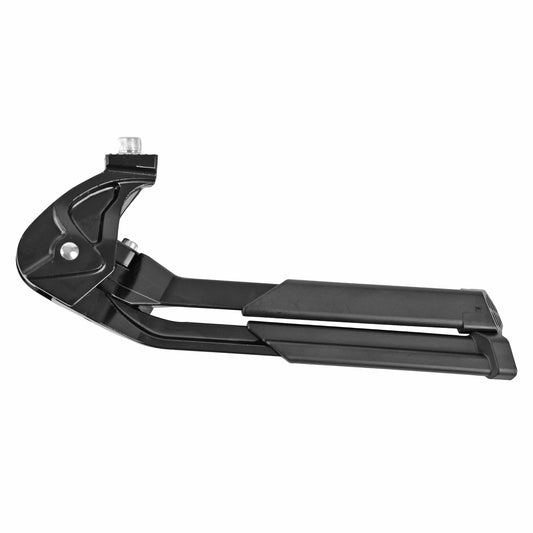 Newton Black Double Central Bike Kickstand for 24" to 29" Bikes - Max 40kg Support