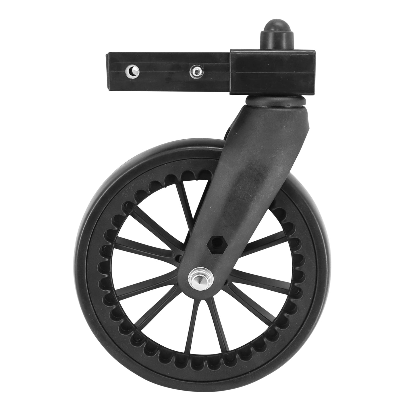 Roue remorque avant noir PCP