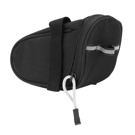 Sacoche de selle vélo medium fixation velcro noir / PCP