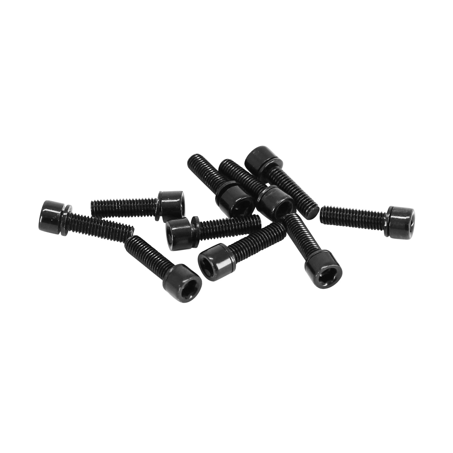 Vis potence PCP tête conique M5x18 kit 10 noir