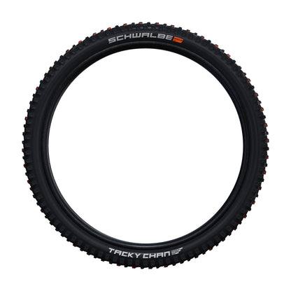 Pneu VTT Gravity - VAE 27.5 X 2.40 Schwalbe Tacky Chan Addix Super Gravity Soft Noir TLE Tubeless Ready TS (62-584) (650B) Compatible VAE