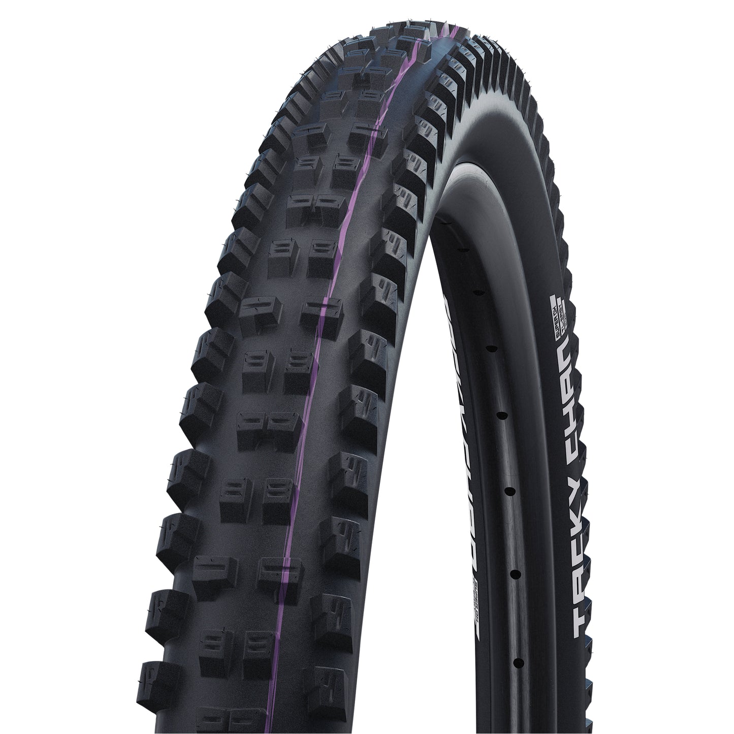 MTB Gravity Tire - E-Bike 29 X 2.40 Schwalbe Tacky Chan Addix Super Gravity Ultrasoft Black TLE Tubeless Ready TS (62-622) E-Bike Compatible