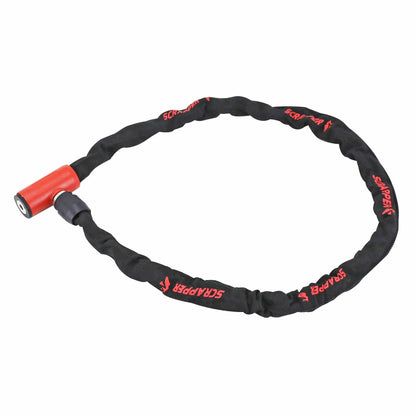 Antivol vélo chaîne à clé diam 5,5 mm l 1m noir -PCP-
