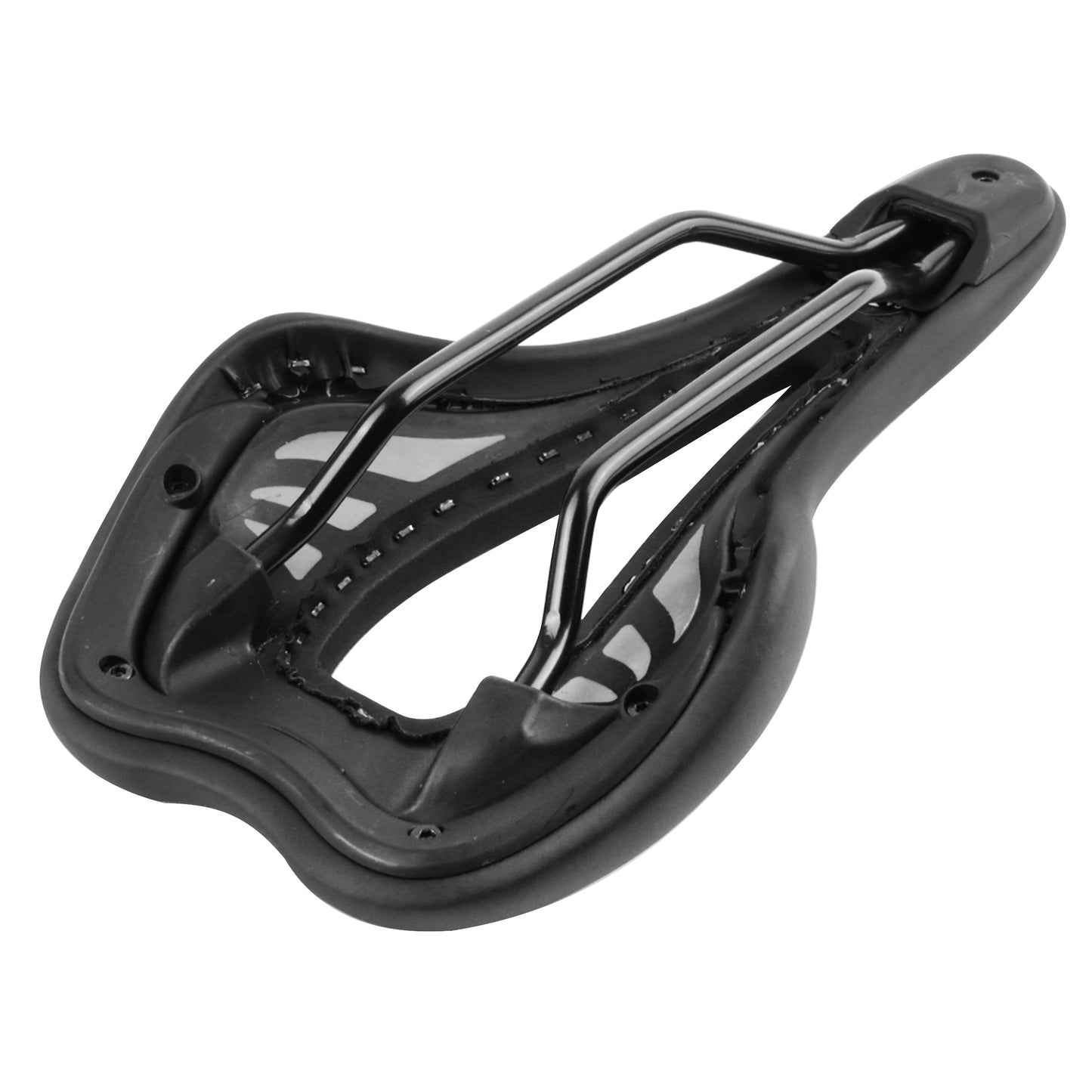 Selle Newton Route VTT Mad Sad1 noire trou central 269x140