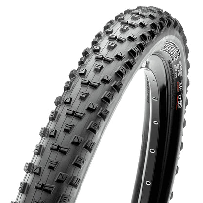 29 x 2.40 Maxxis Forekaster Exo Black Tubeless Ready TS MTB Tire (61-622) Folding (Dual Compound)