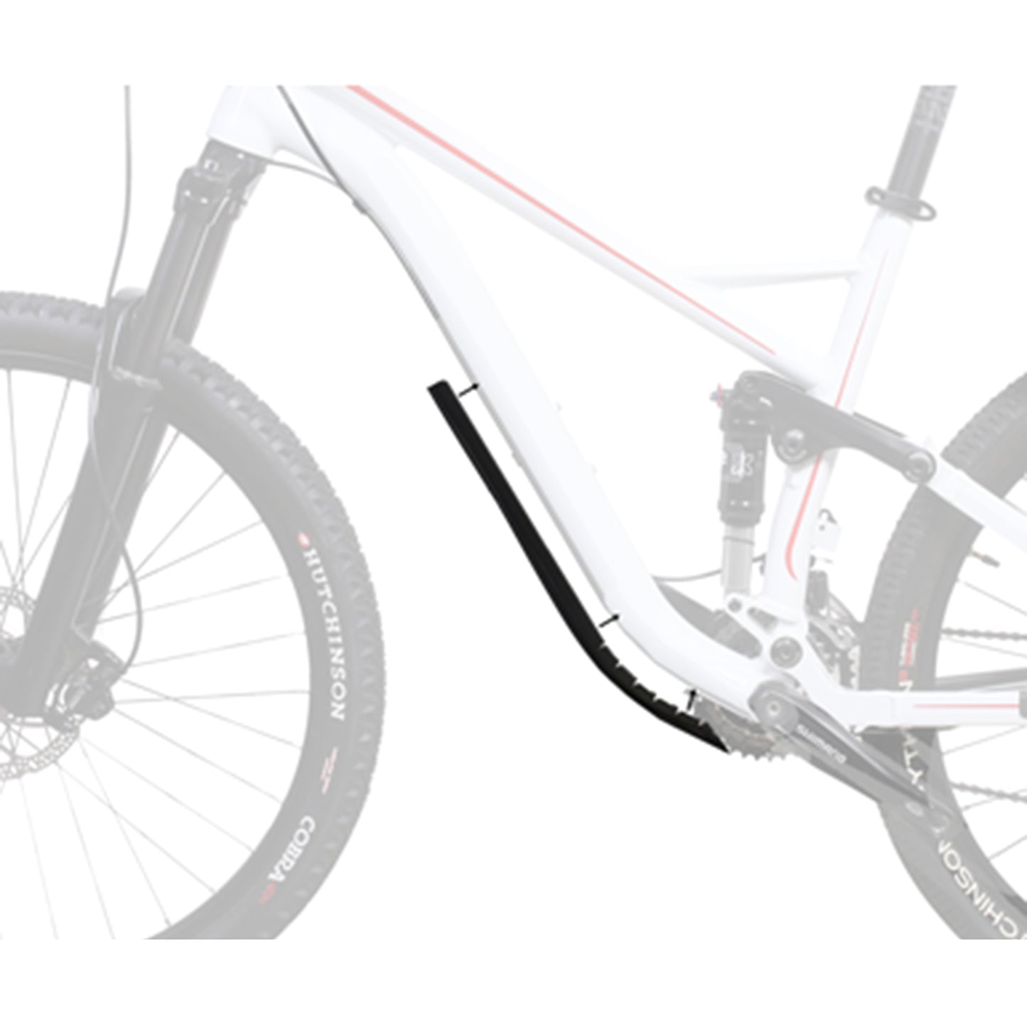 Zefal DT Armor XL Black MTB Frame Protection