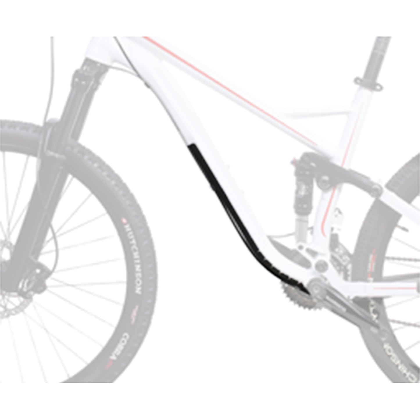 Zefal DT Armor XL Black MTB Frame Protection