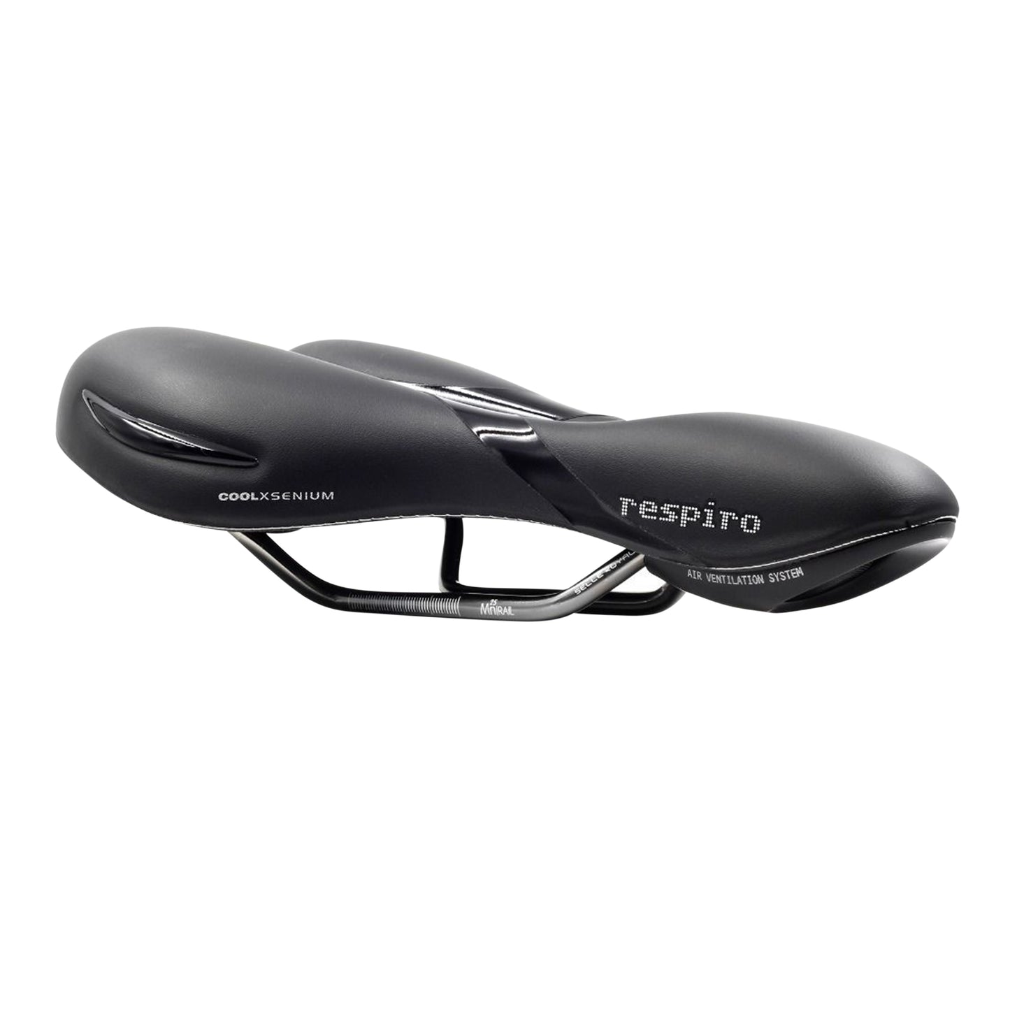 Selle Royal Respiro Leisure Gel Moderate Black 277x182