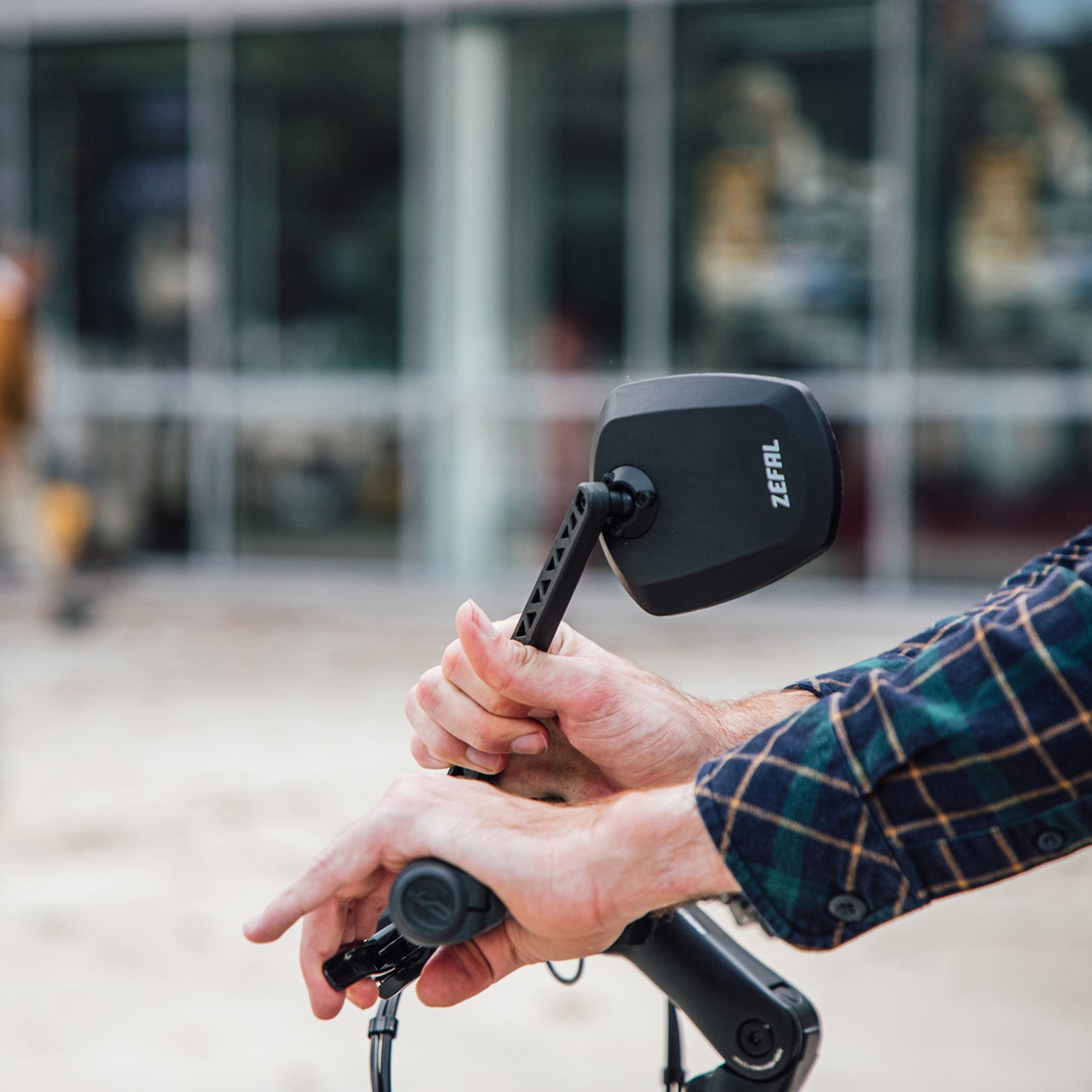 Rétroviseur vélo Zefal Espion E80 gauche rabattable