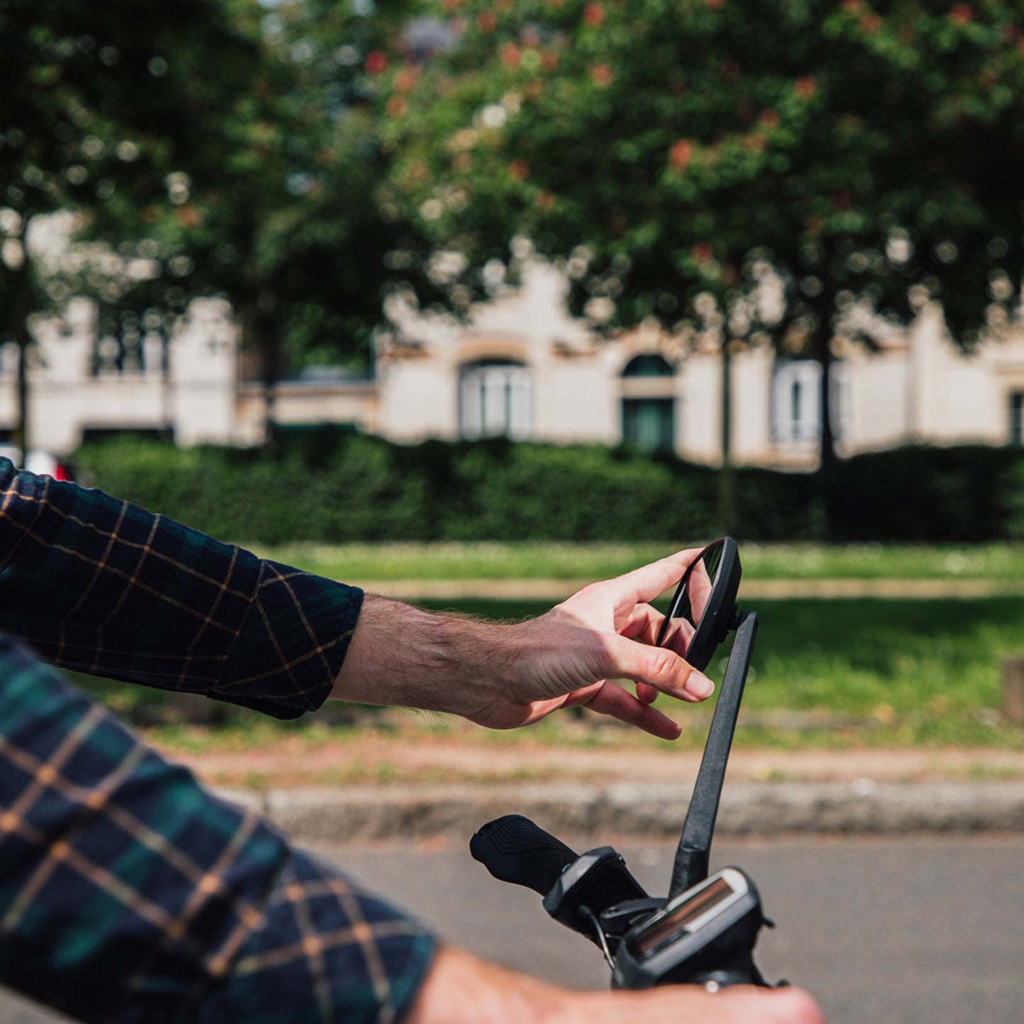 Rétroviseur vélo Zefal Espion E80 gauche rabattable