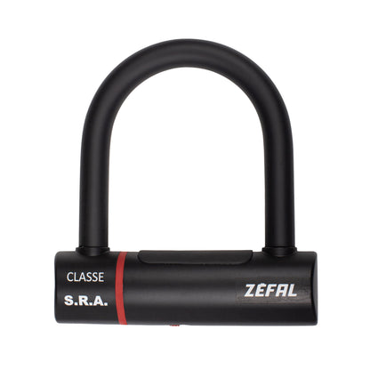 Antivol vélo U Zefal K-traz u20s à clé 185 x 210 mm d 18 mm - reproduction des clés possibles -homologué SRA-