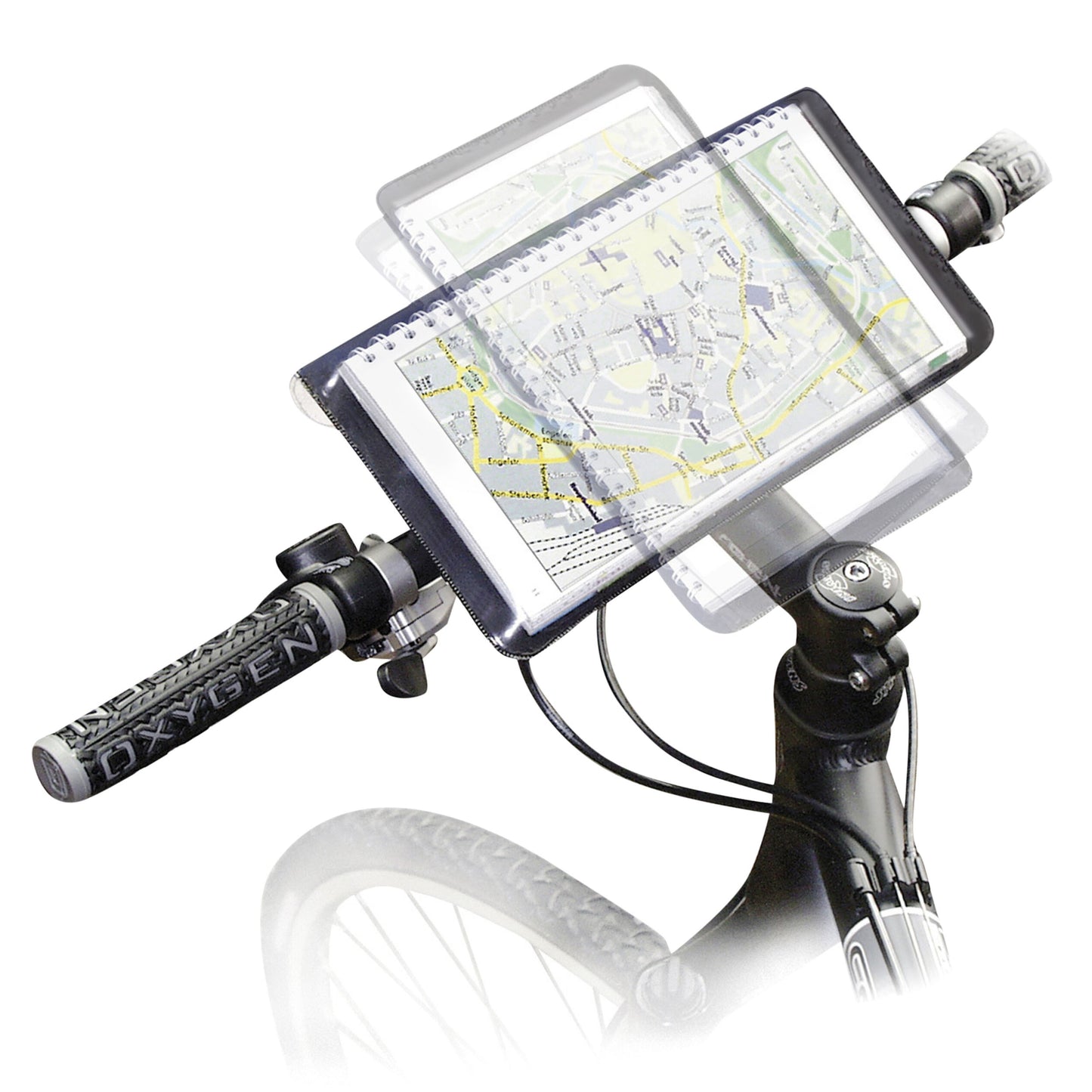 Porte carte Klickfix avec fixation dimensions 24.5 cm x 12.5 cm
