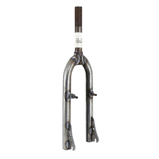Fourche BMX 20" PCP acier brut à peindre pivot aheadset 1"-22,2 mm intèrieur