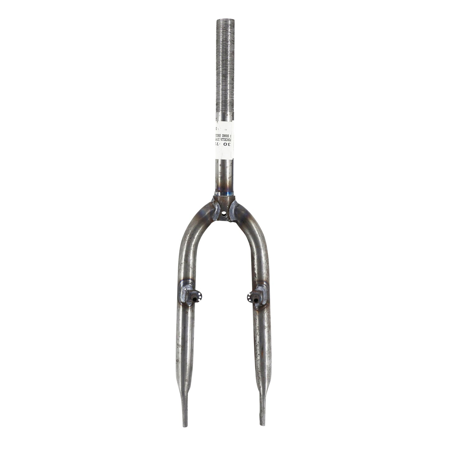 Fourche VTT 20" PCP acier brut à peindre pivot fileté 1"-22.2 mm intèrieur