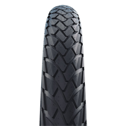 Tire City 27 X 1 1-4 Schwalbe Marathon Green Black TR (32-630) GreenGuard reinforcement Reflex sidewall E-bike compatible