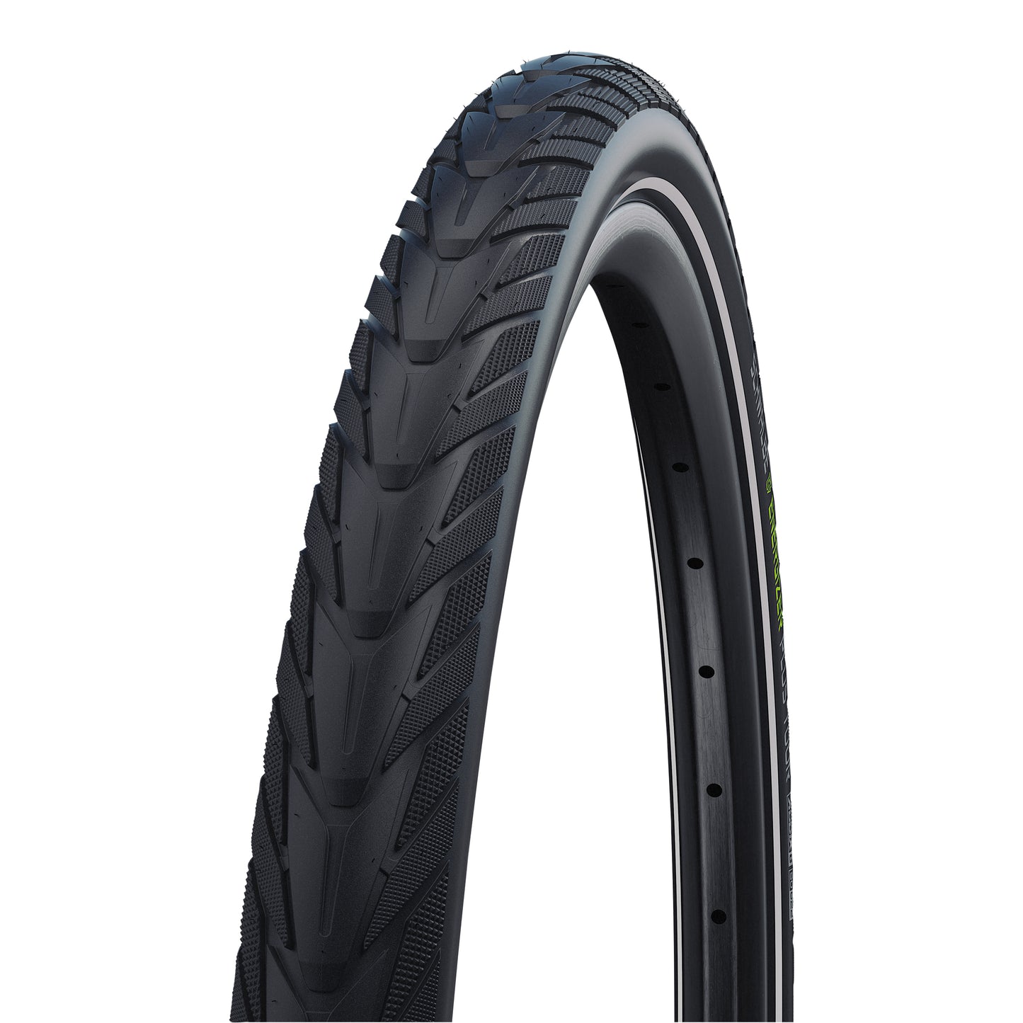 Urban MTB Tire - E-Bike 26 x 1.75 Schwalbe Energizer Plus Black TR (47-559) 5mm Reinforcement Reflex Sidewall E-Bike Approved e50