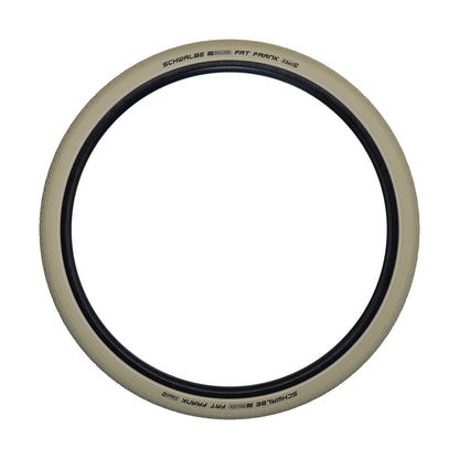 Urban MTB Tire 29 X 2.00 Schwalbe Fat Frank Cream Reflex Sidewall TR (50-622) K-Guard Puncture Protection (TWIN SKIN)