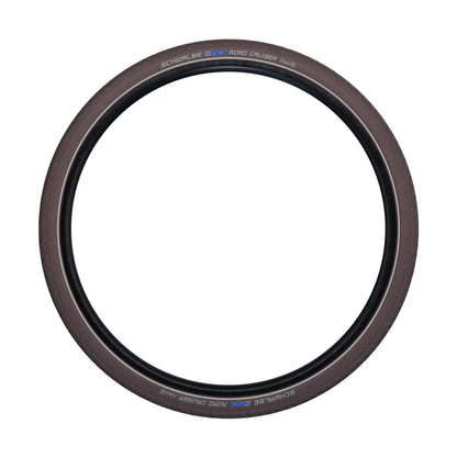Pneu VTC Urbain 700 X 40 Schwalbe Road Cruiser HS484 CAFE TR (42-622) flanc Reflex