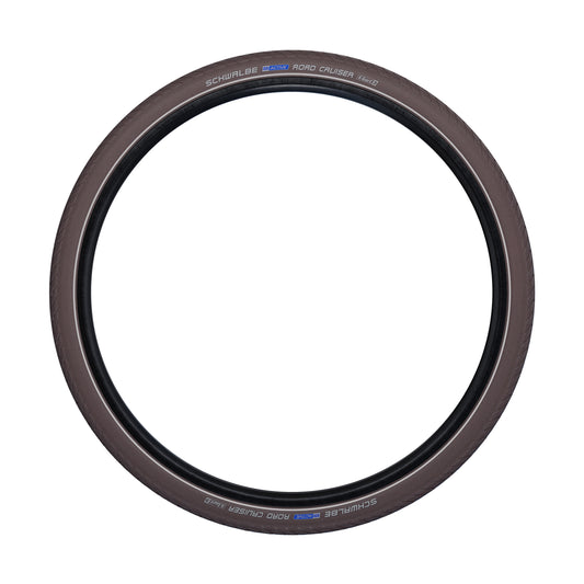Pneu VTC Urbain 700 X 40 Schwalbe Road Cruiser HS484 CAFE TR (42-622) flanc Reflex