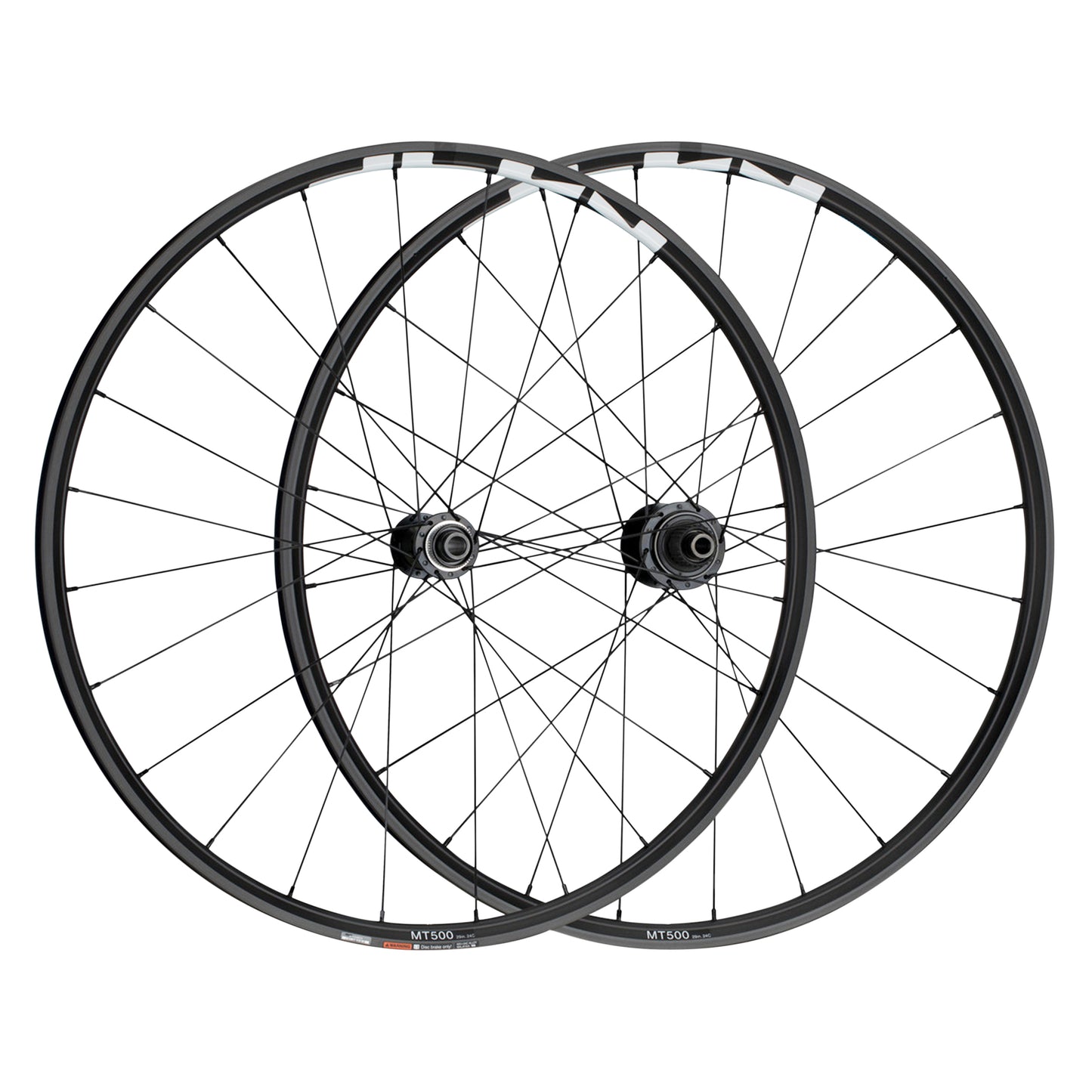 Roues VTT disque 29" Shimano MT501 Boost centerlock avant+arrière 12V