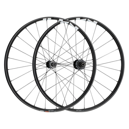 Roues VTT disque 29" Shimano MT501 Boost centerlock avant+arrière 12V