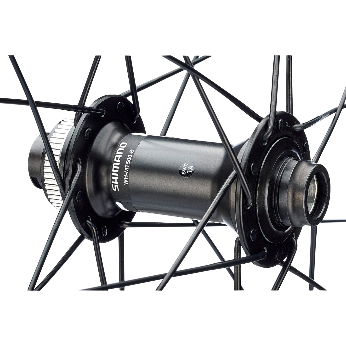 Roues VTT disque 29" Shimano MT501 Boost centerlock avant+arrière 12V