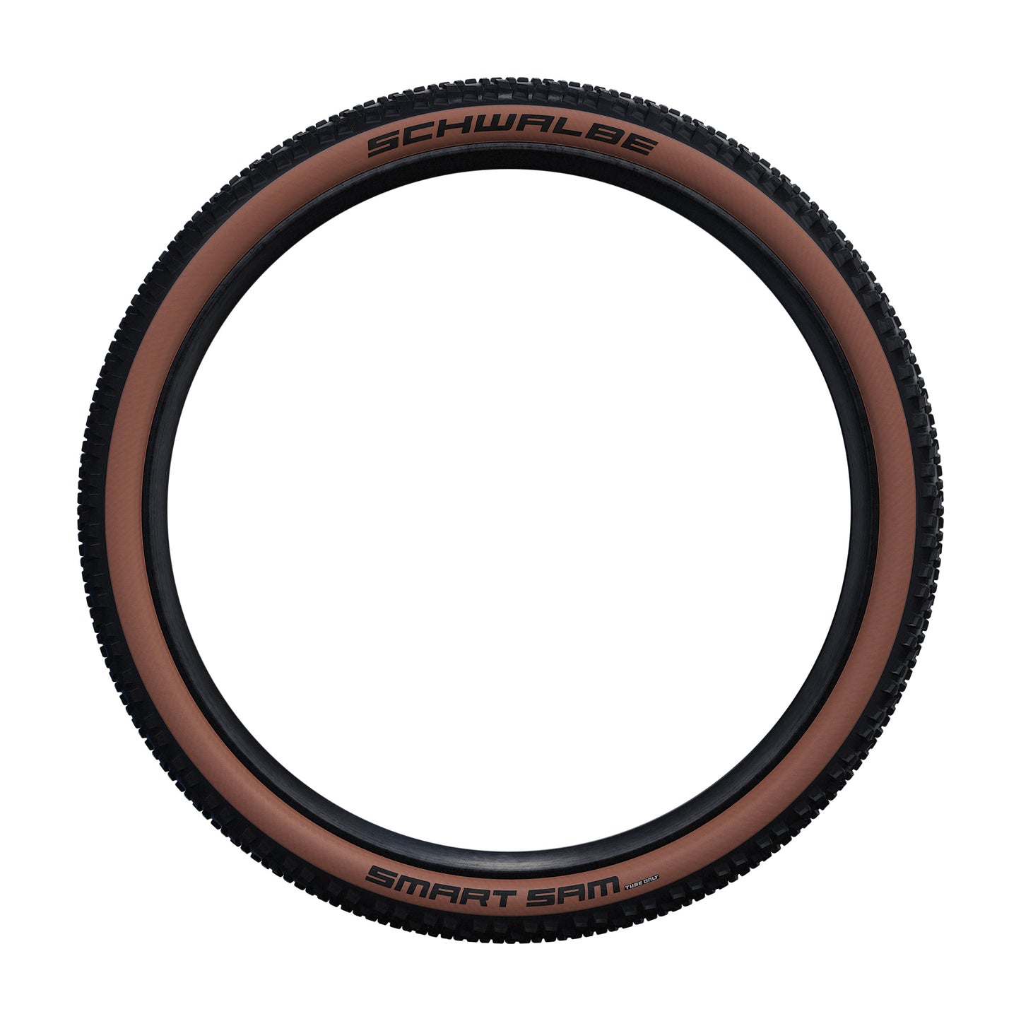 Pneu VTT 29 X 2.60 Schwalbe Smart Sam Addix Performance Noir flanc Bronze TR (65-622) Compatible VAE