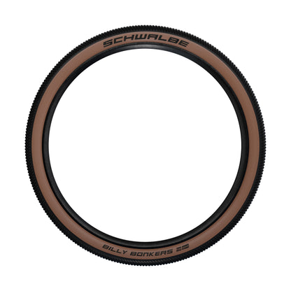 Pneu VTT DIRT 26 X 2.25 Schwalbe Billy Bonkers Noir-Flanc Bronze TR (57-559) Renfort K-Guard